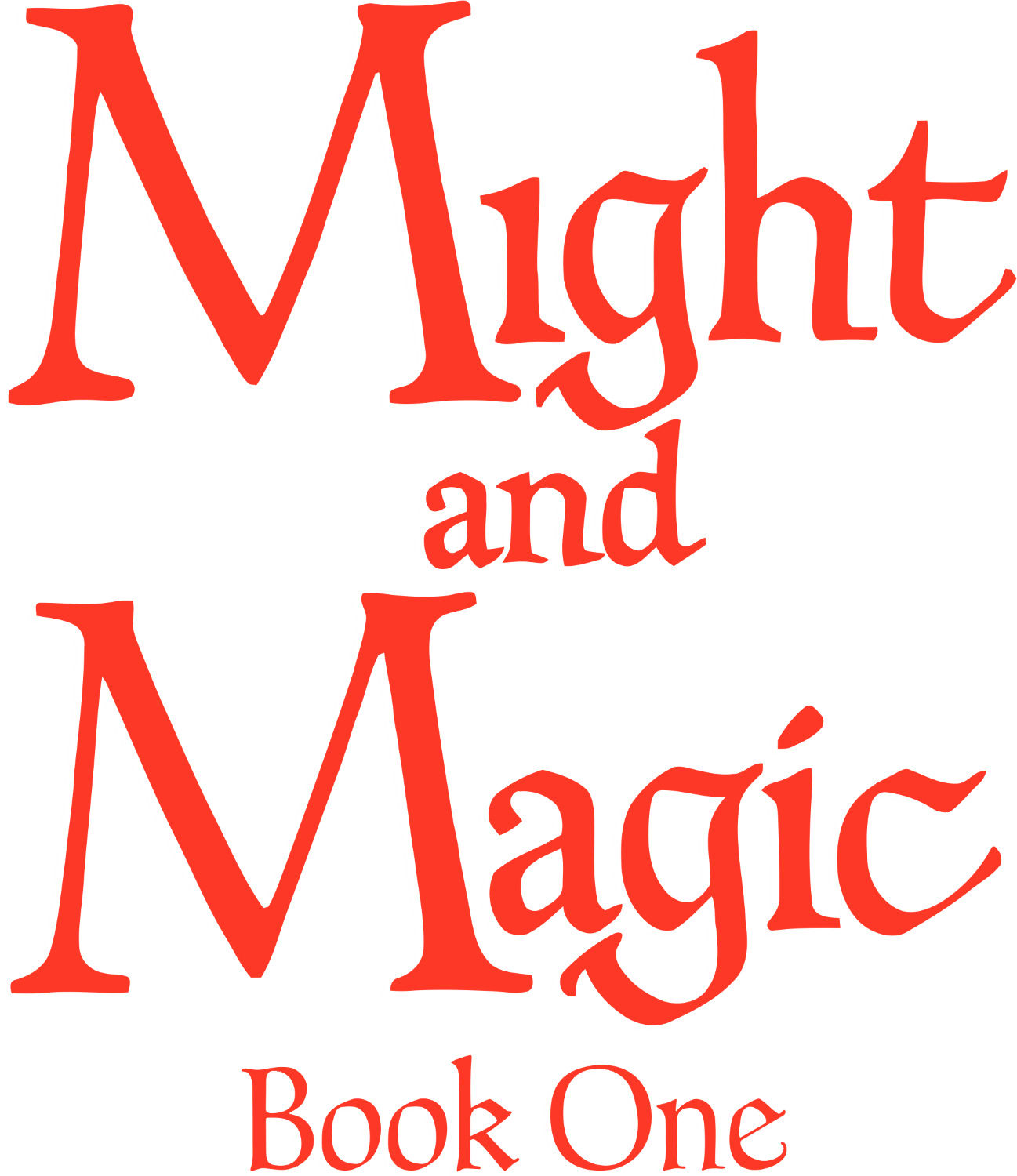 Might And Magic Book 1 logo for Commodore 64